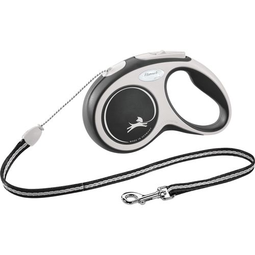 Flexi New Comfort Laisse Corde M 5m Noir