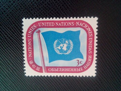 Timbre Onu New-York Y T 4 Drapeau De L'onu 1951 ( 010307 )