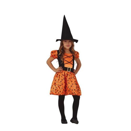 Costume De Sorcière Citrouille Pour Les Filles