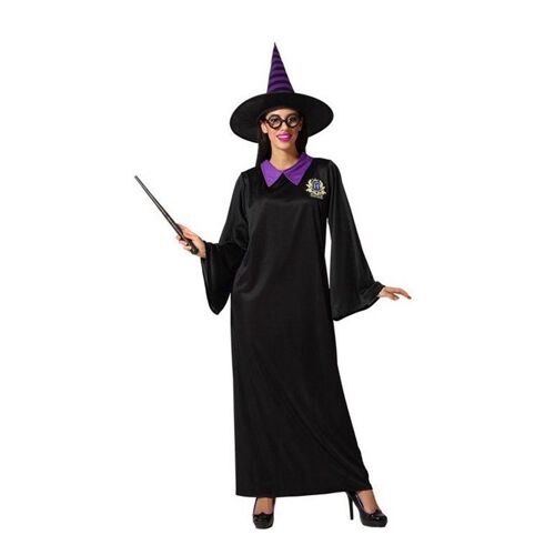 Costume Adulte Magicien Noir Vêtu (Taille M/L)