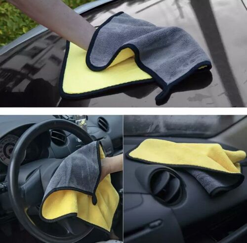 Microfibre Detailing 600gsm Nettoyage Chiffon Voiture Lavage 30x60cm