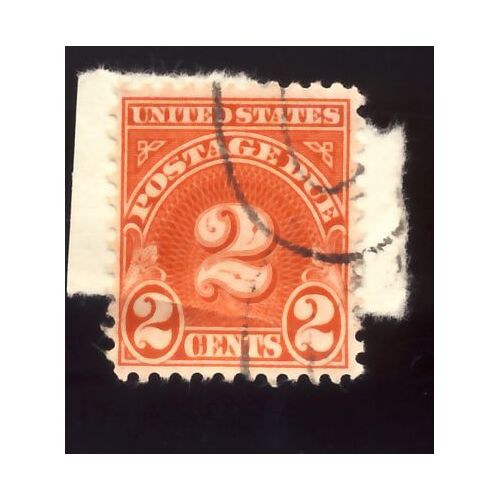 Timbre U S A, United States Postage Due, 2 Cents Oblitéré