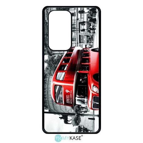 Coque Pour Huawei P40 Pro - London Vintage - Noir