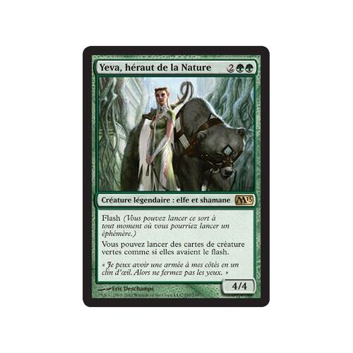 Yeva, Héraut De La Nature ( Yeva, Nature's Herald) - Magic Mtg - M13 Vf Mint 197 - R
