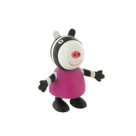 Comansi Figura Peppa Pig Zoe Zebra Multicolore (90153