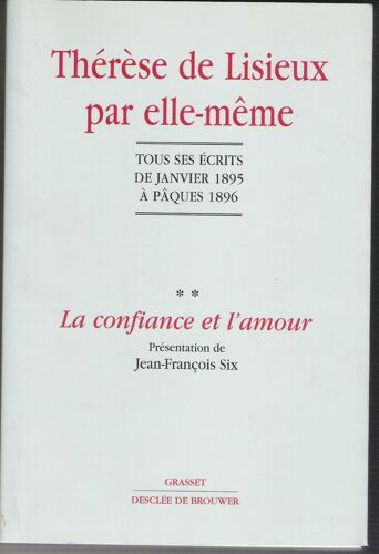 Therese De Lisieux Par Elle-Meme