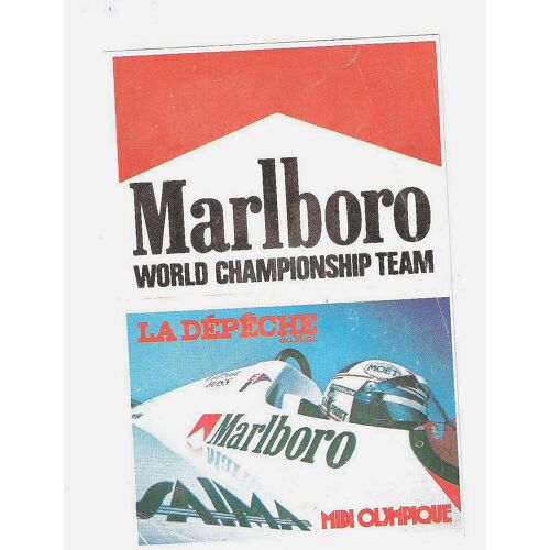 Calendrier De Poche Publicitaire Malboro La Dépéche 1987