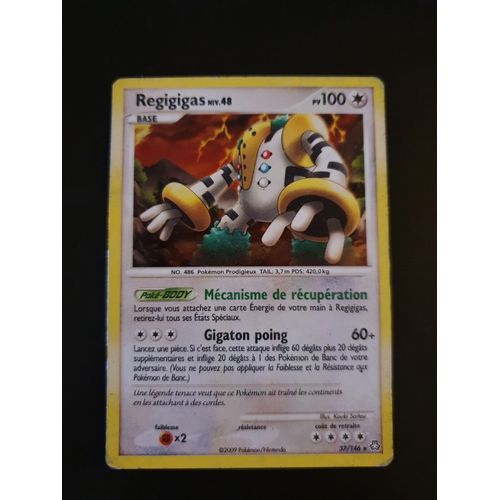Regigigas 37/146 Set D&p Eveils Des Légendes Fr