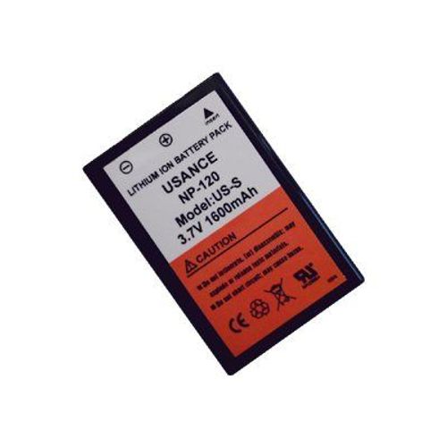 AIPTEK NP-120 - Batterie de caméscope Li-Ion 1700 mAh - pour Aiptek AHD H12, Mona Lisa; Pocket DV AHD H12, DV AHD H5; Pocket Cinema T10, T15, V10, V20