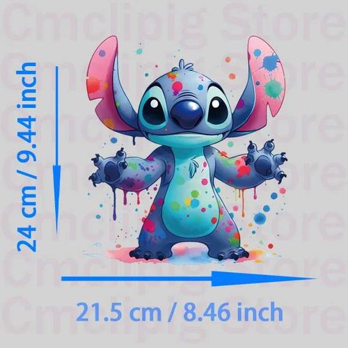 Patchs Fusibles Pour Vêtements,Points De Couleur À L'eau,Impression Pour Enfants,Décoration De Vêtements,Applications De Repassage,Autocollants En Vinyle,Diy Bricolage.Est-85a.