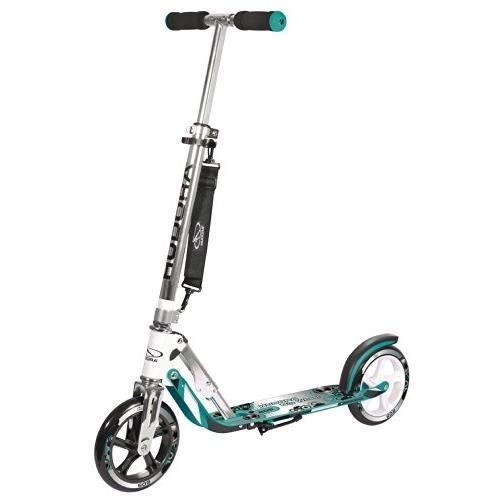 Hudora Trottinette Enfant 2 Roues Big Wheel 205 Turquoise
