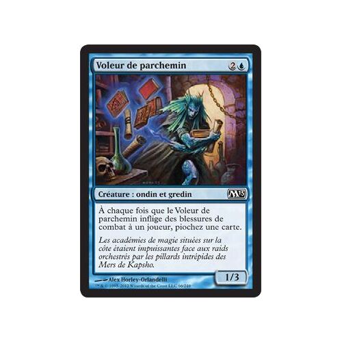Voleur De Parchemin ( Scroll Thief) - Magic Mtg - M13 Vf Mint 66 - C