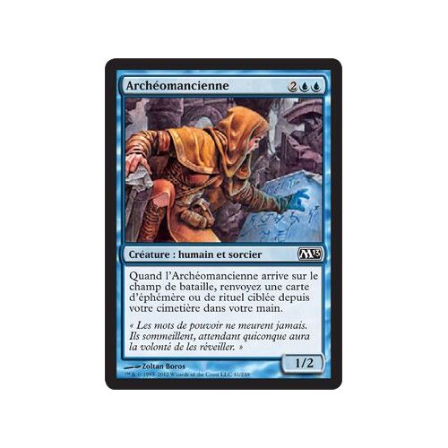 Archéomancienne ( Archaeomancer) - Magic Mtg - M13 Vf Mint 41 - C