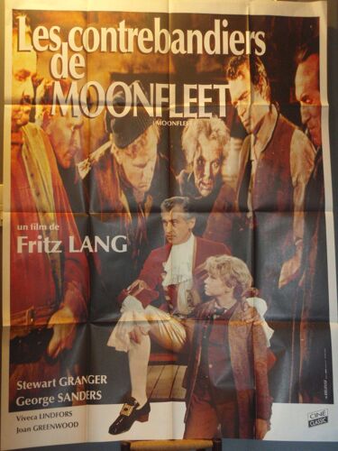 Les Contrebandiers De Moonfleet - Affiche 120 X 160 - Fritz Lang