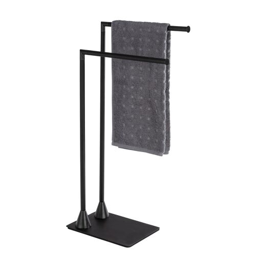 Porte-serviette indus Hella - L. 43 x H. 78 cm - Noir