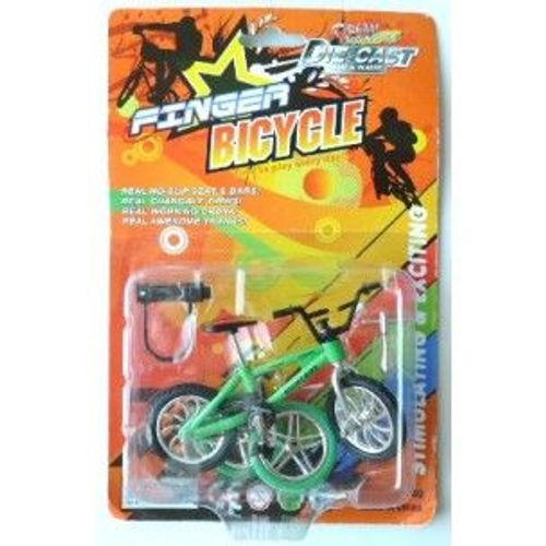 Finger Bicycle Bleu Die Cast
