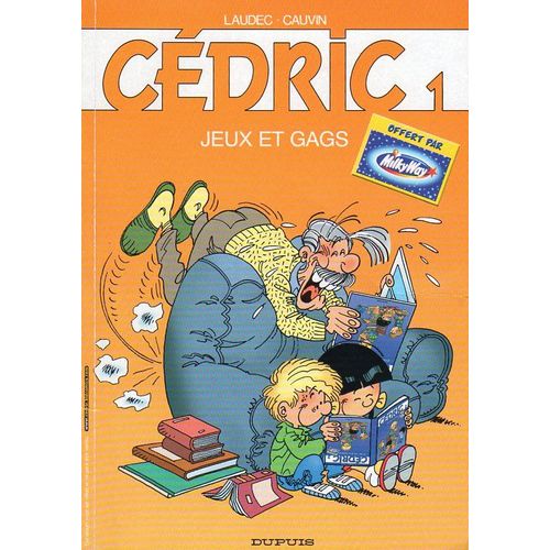 Cédric 1 - Jeux Et Gags - Publicité Milky Way