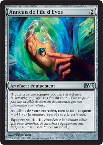 Anneau De L'île D'evos ( Ring Of Evos Isle) - Magic Mtg - M13 Vf Mint 211 - U