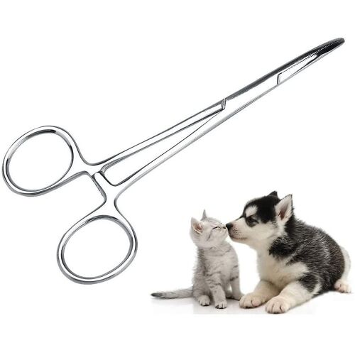 Pet Ear Locking Forceps Dog Ear Hair Extractor Groomers Scissor Dog Grooming Lock Pinces