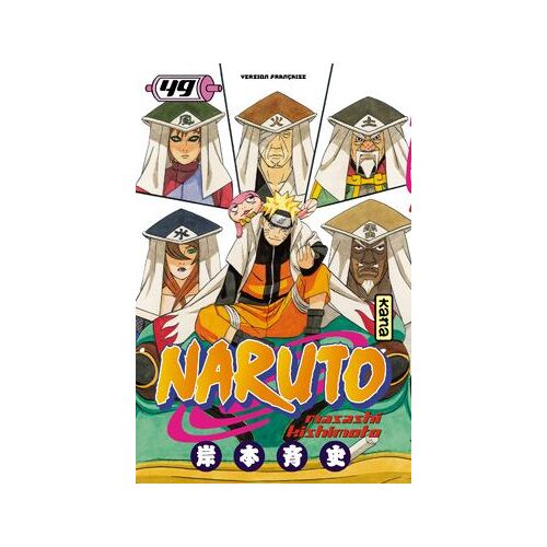 Naruto - Tome 49 : Le Conseil Des Cinq Kage...!!