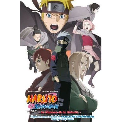 Naruto Shippuden - Animé Comics - Tome 3 : La Flamme De La Volonté