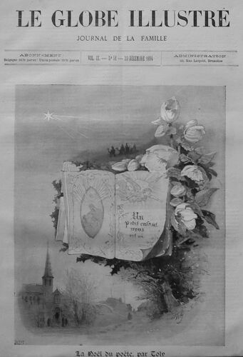 Rare Journal D'epoque : Le Globe Illustré 51 - Numero De Noel 1894