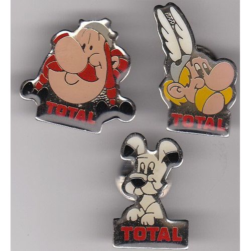 Lot De 3 Pin's Astérix ( Total )