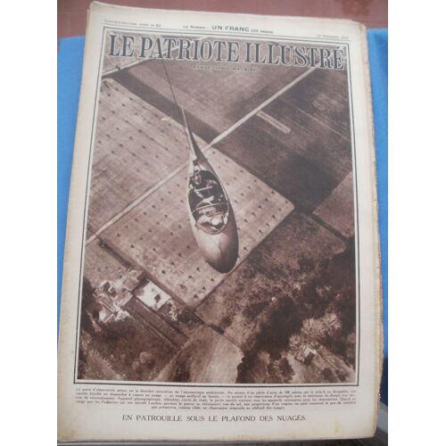 Le Patriote Illustre N° 51 Du 17 Décembre 1933