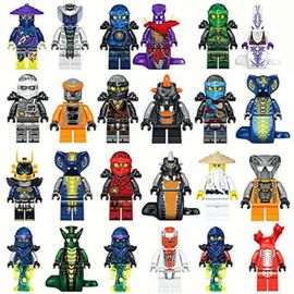 Lot 24 Figurines Ninjago Ninja Hero Personnages SCB37