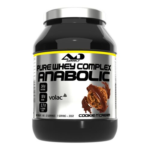 Anabolic Whey - Cookies N Cream 1000g 