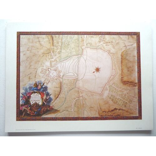 Lot De 20 Reproductions De Cartes De 'l'atlas De Louis Xiv'