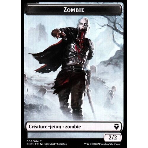 Token - Zombie - Mtg - Commander Légendes - 6/14