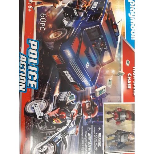 Playmobil City Action 70464 - Poursuite À Grande Vitesse