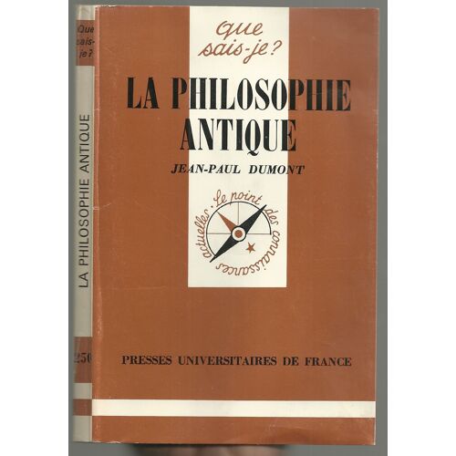 La Philosophie Antique