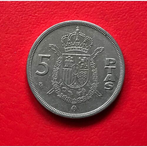 5 Pesetas - Juan Carlos I M Couronné - 1983 - Espagne