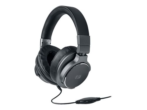 Muse M-275 CTV - Écouteurs - circum-aural - filaire - jack 3,5mm, jack 6,35 mm