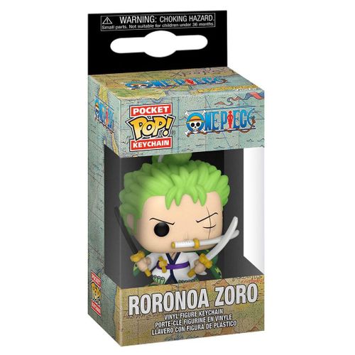 Porte-Clés Funko Pop - One Piece - Roronoa Zoro - Porte-Clés (61371)