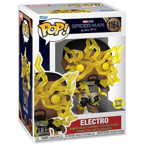 Figurine Funko Pop - Spider-Man: No Way Home N°1164 - Electro - Glow In The Dark (67654)