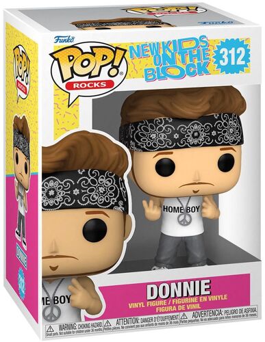 Figurine Funko Pop - New Kids On The Block (Nkotb) N°312 - Donnie Wahlberg (59613)
