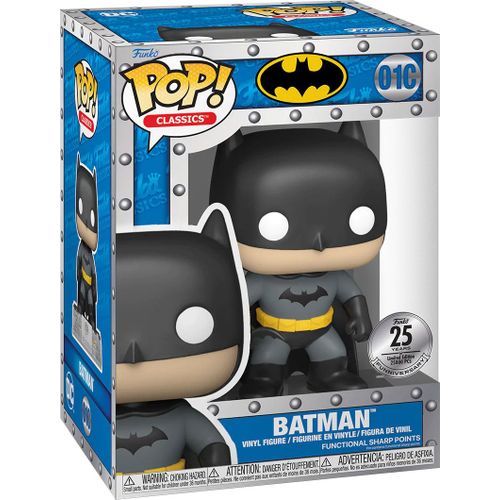 Figurine Funko Pop - Batman [Dc] N°01 - Batman (Spéciale 25 Ans) (68876)