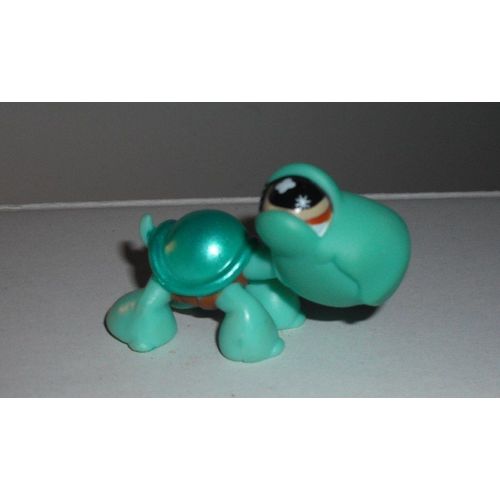 Petshop Tortue Vert-Foncé Nacré #892