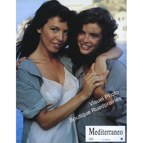 Mediterraneo : Jeu De 8 Photos D'exploitation Cinématographique - Format 21x27,5 Cm - De Gabriele Salvatores Avec Claudio Bigagli, Diego Abatantuono, Giuseppe Cederna, Claudio Bisio - 1992