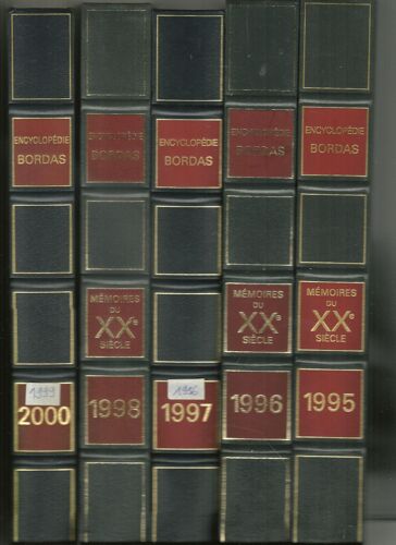 Bordas, Mémoires Du 20ème Siècle, Volume De L'année 1998