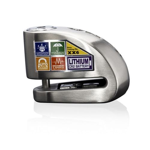 Xena - Antivol Moto Bloque Disque Alarme 120 Db Xx6 Acier 6mm