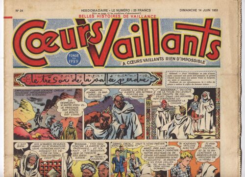 Coeurs Vaillants N° 24 Du 14/06/1953
