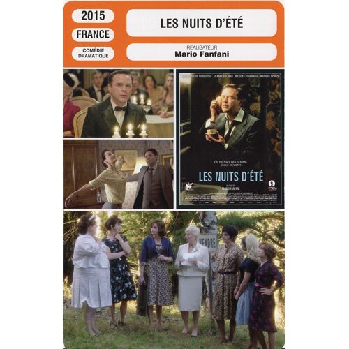 Fiche Monsieur Cinema Les Nuits D'été