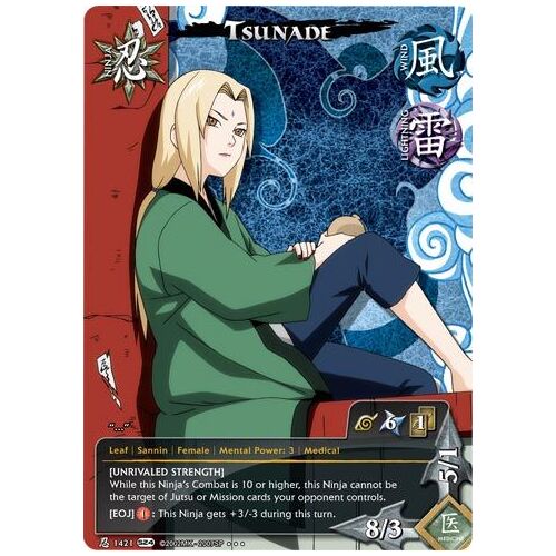 Ni 1421 Tsunade (Force Inégalée) Carte Naruto Shippuden Vf