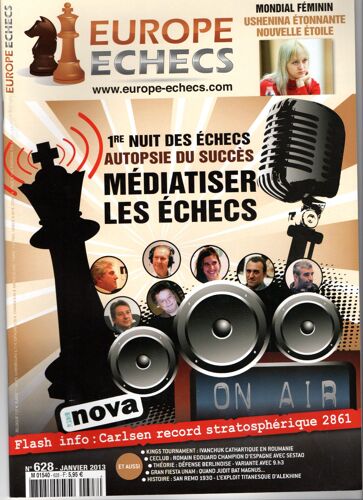 Europe Echecs N° 628