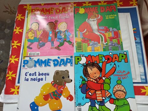 Lot De 4 Revues Pomme D'api