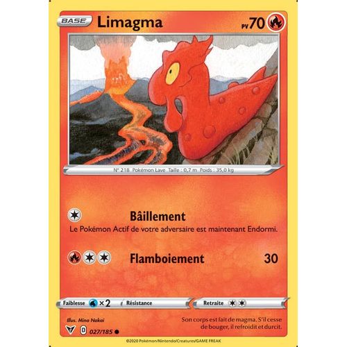 Pokemon!!! Eb04 027/185 Limagma